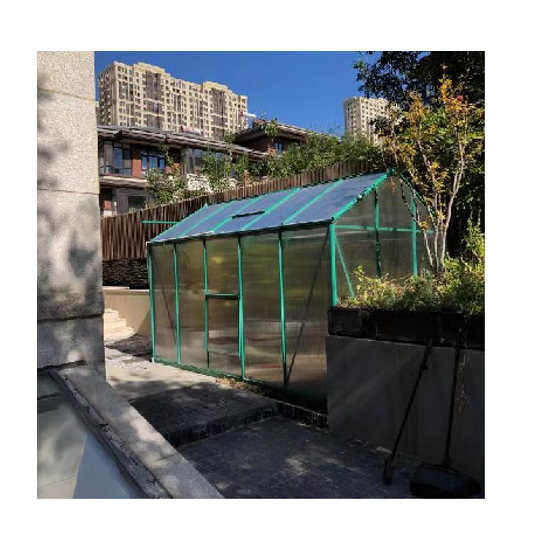 Best High Value Agricultural Garden Greenhouse Formed With Glass/PC Sheet PO Film /PC Sheet For Sale