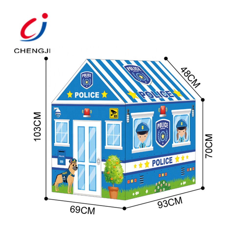 Лидер продаж Спорт на открытом воздухе кемпинг полицейский участок playhouse складной Детская Игрушка палатки