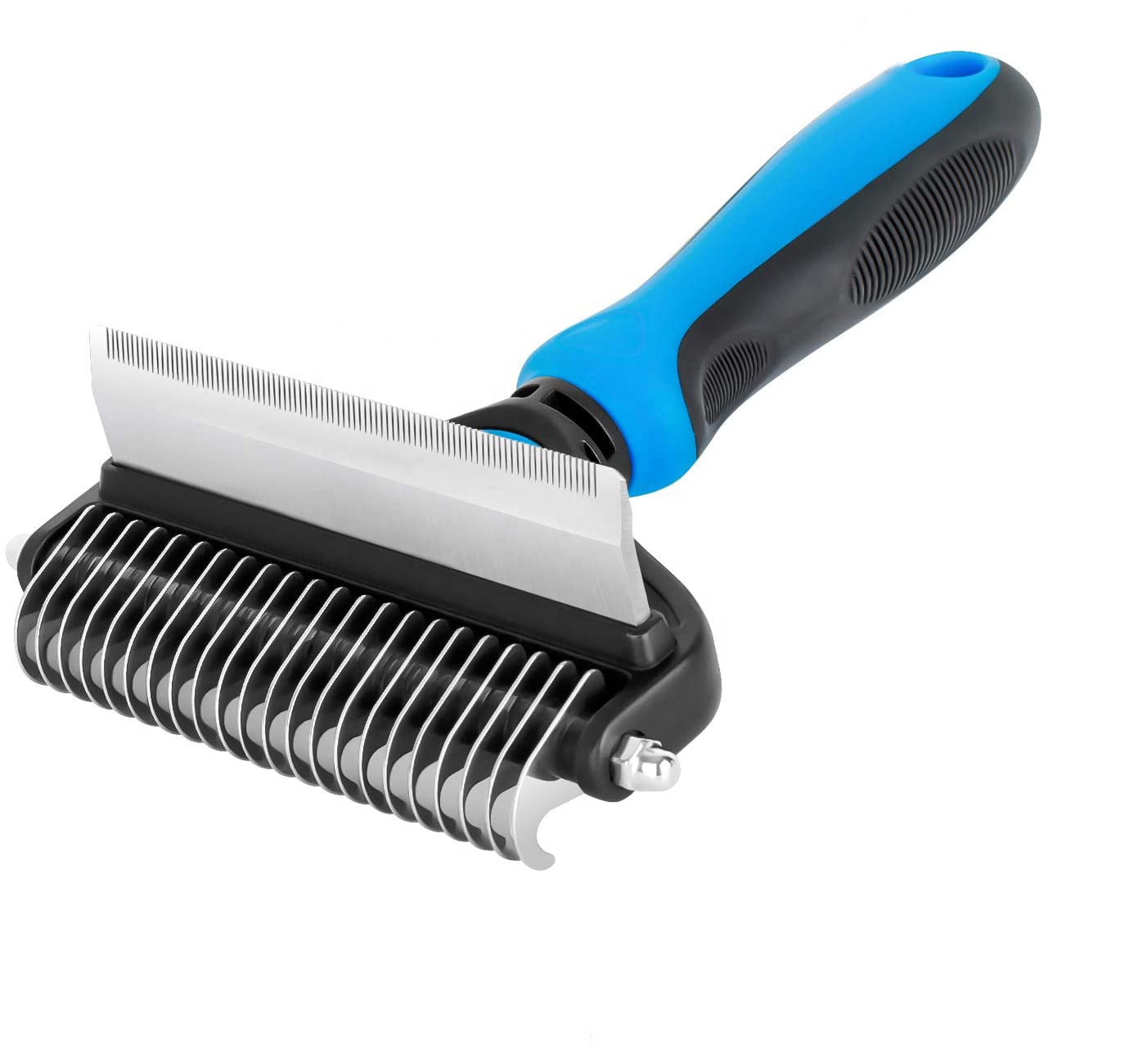 Amazon New Release Pet Cleaning Tool 2 in 1 Pet Comb Combining Open Knot Hair and Removal Hair Comb