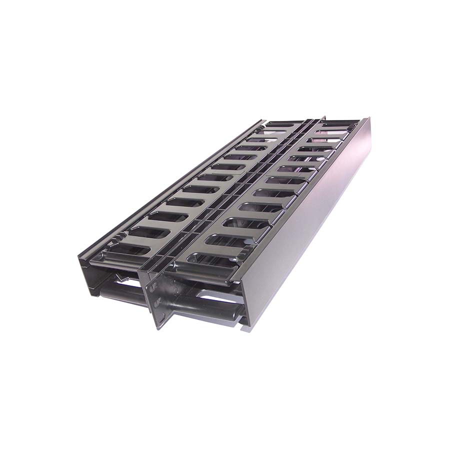 1u Double Side ABS Material Cable Management