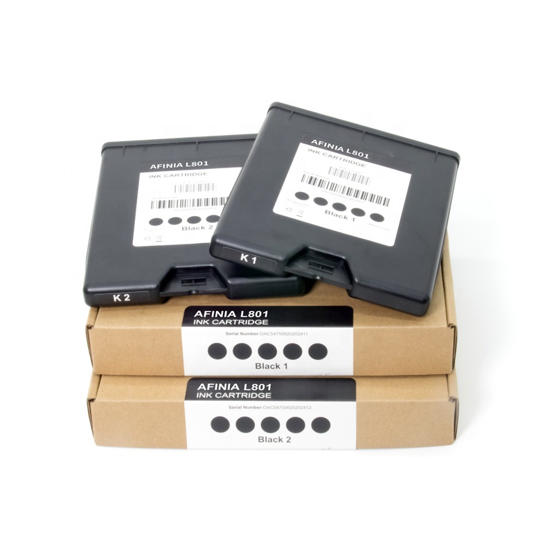 L801 NEW INK CARTRIDGE WITH COMPATIBLE CHIP 250ML FOR AFINIA L801