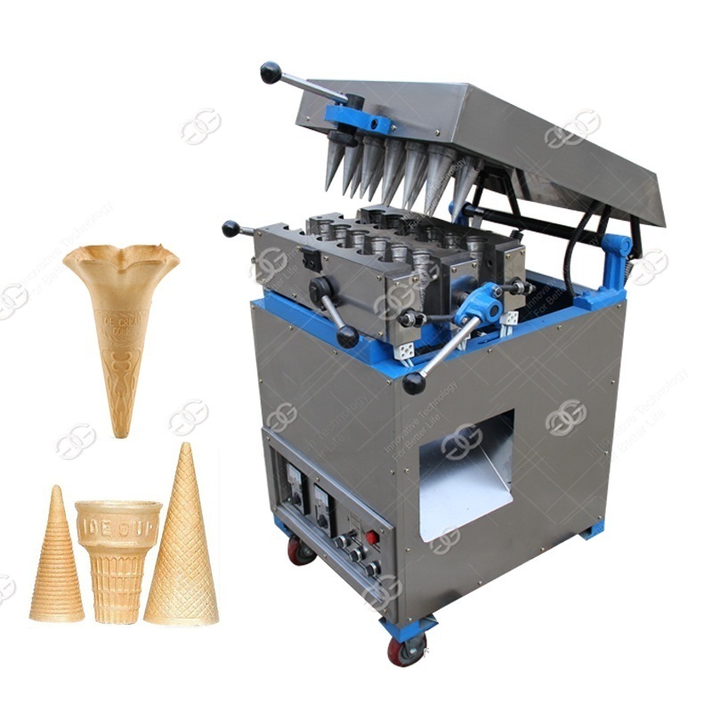 Torch Cone Making Machine|Ox Horn Ice Cream Cone Machine|Wafer Cone Making Machine Price