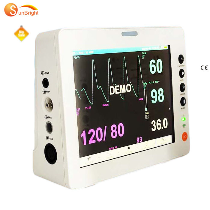 SUN-306S Best quality hospital clinic body test multi-parameters vital signs monitoring diagnosis system