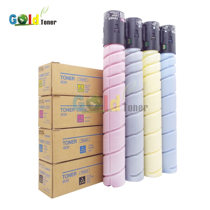 Japan toner TN324 for Konica Minolta bizhub C258 C308 compatible toner cartridge