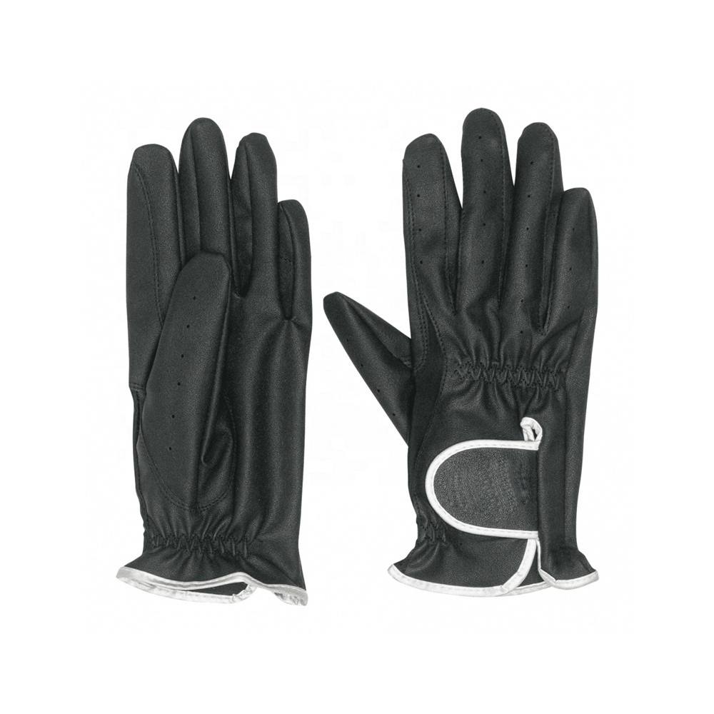 OEM Branding Horse Riding Gloves Leather and micro fabric high Quality Customized Safety Sports Gloves OEM