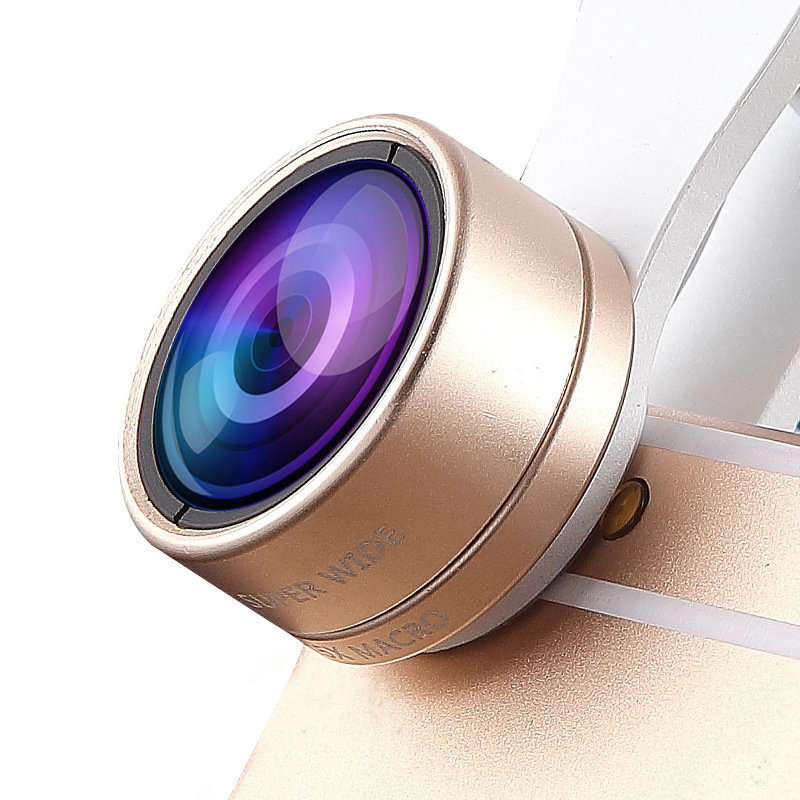 2-In-1 HD Travel phone lens Super Wide Angle Macro lens Phone Lens