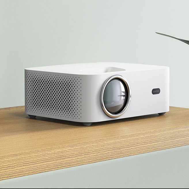 Original Xiaomi Wanbo X1 Projector Phone Same Screen 1080P Supported 300 ANSI Lumens Wireless Projection Anti-Dust Home Theater