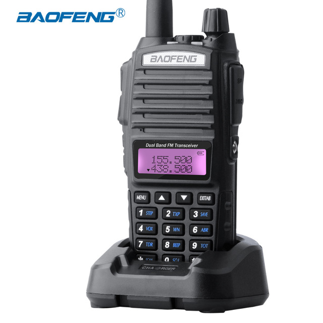 8 Вт UV-82 высокой мощности Dual Band Радио УКВ любительской (Ham) UV82 портативный иди и болтай Walkie Talkie