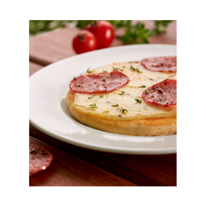 Вкусное и слегка хрустящее тесто мини-пицца