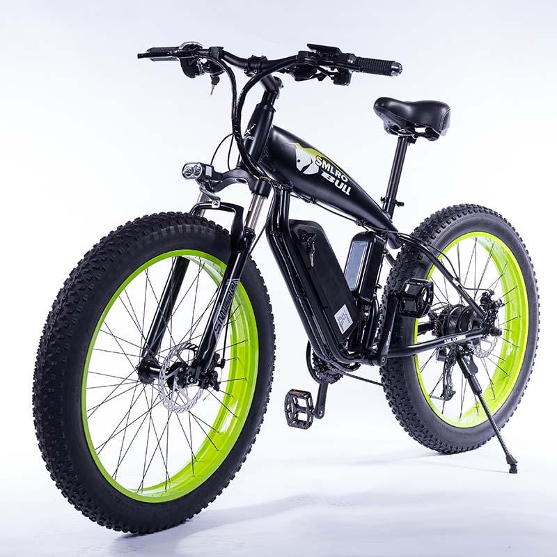 2020 крутой 26 дюймов шин для снега EBIKE 48v 1000w горный электрический велосипед с большой емкостью литиевая батарея мощная рама