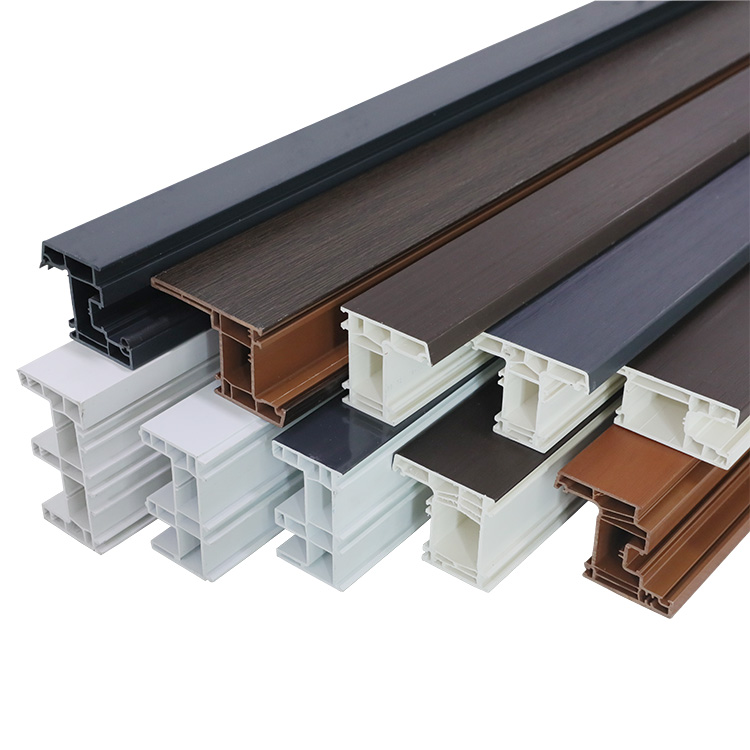 Разные цвета раздвижные и створчатые пластиковые каркасы perfile para ventana u pvc Profile