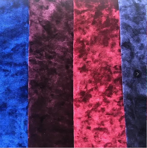 Бархатная ткань для вязания одежды с изображением ледяных цветов