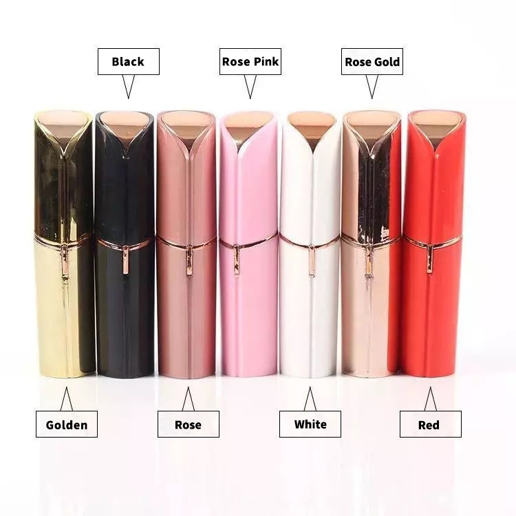 Facial Body Hair Removal Pen Electric Lip Facial Hair Shaving Removal Painless Portable Facial Hair Remover women lipstick shave