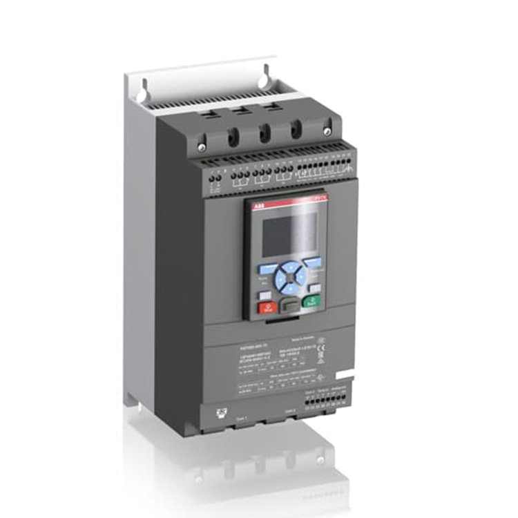 PSE компактное устройство плавного пуска PSE60-600-70 400V 30KW 60A для макс 600V напряжение и 100 - 250V 50/60Hz для контроля напряжения питания