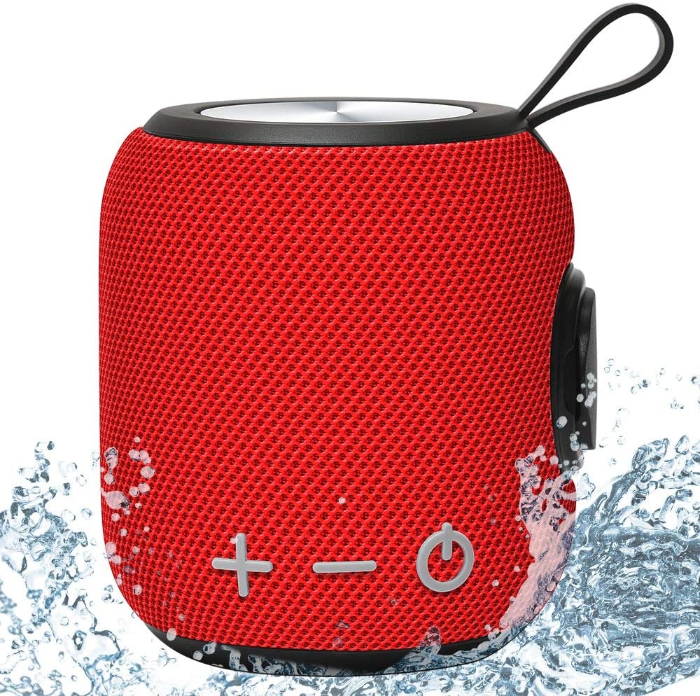 Портативный bluetooth-динамик 5,0, двойное сопряжение, громкий беспроводной мини-динамик 360 HD, объемный звук и насыщенный синий зуб-динамик
