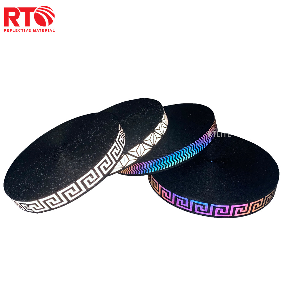 Rtlite Светоотражающие Ribbon1.5cm/2 см/2,5 см полиэстер светоотражающие лямки