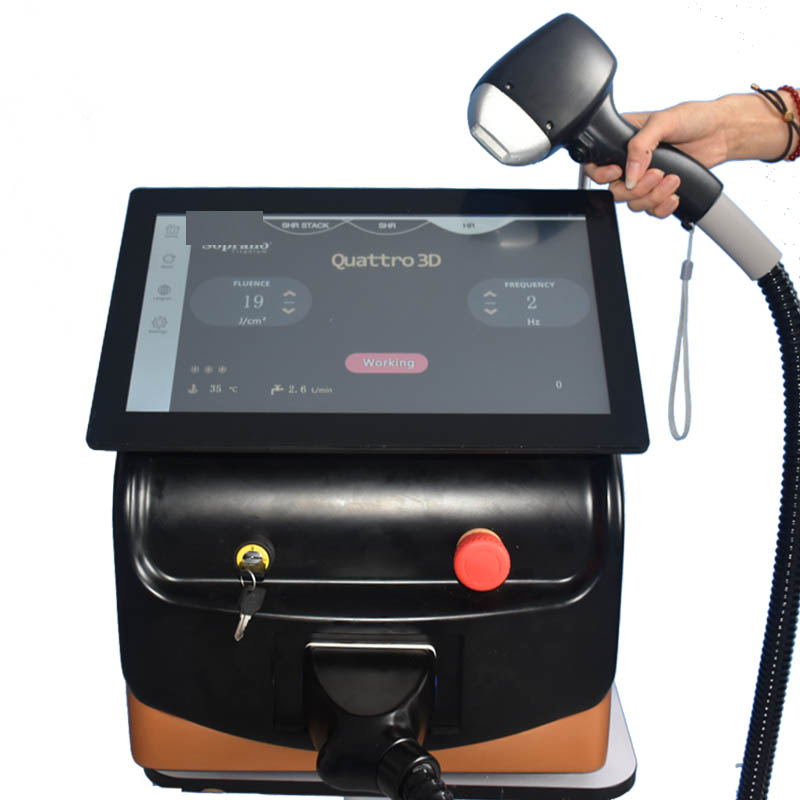 Advanced Abs Plastic Desktop Beauty Equipment for Body and Hair Removal at Home