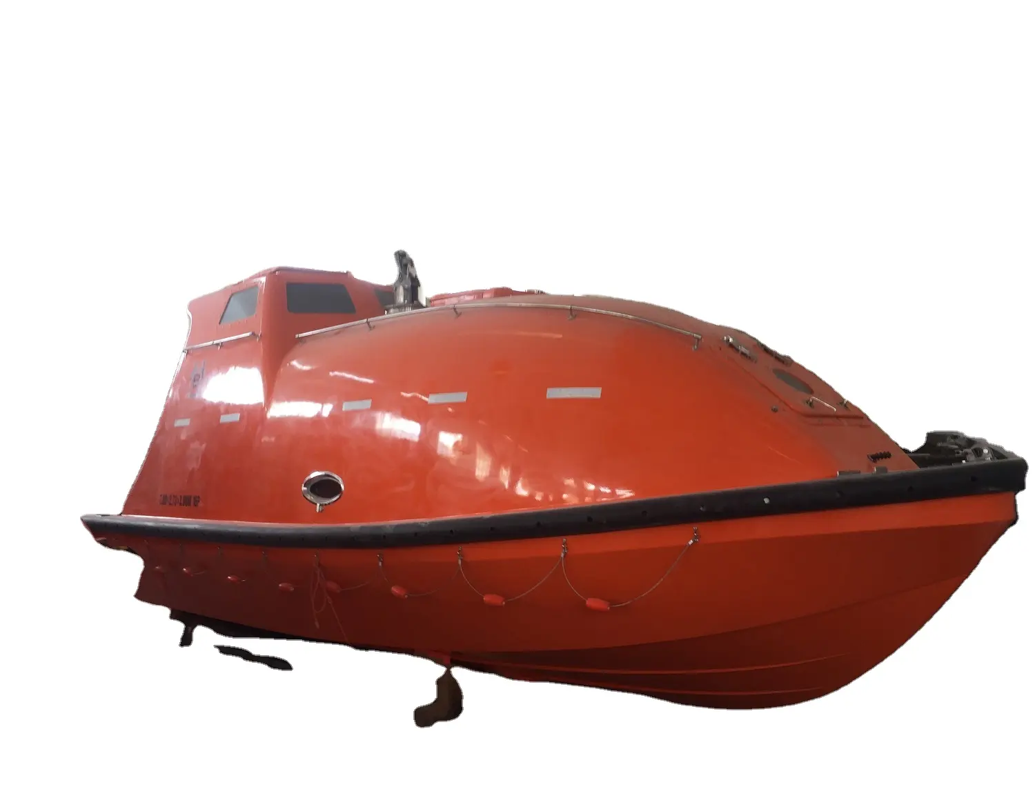 Used sale Totally  Enclosed Lifeboat Rescue Boat davit with SOLAS