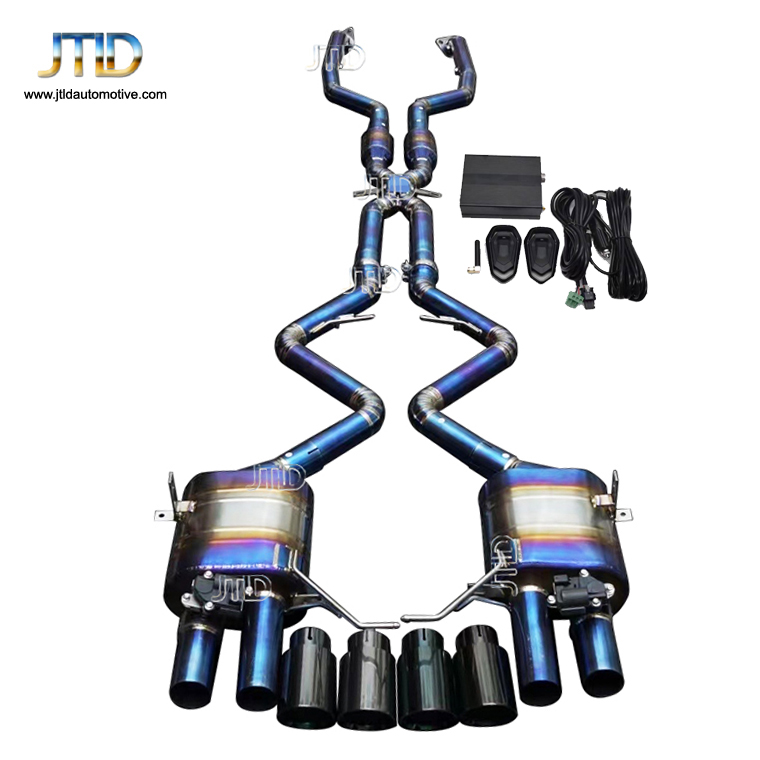 High performance Stainless Steel valve exhaust catback system for Porsche 997 exhaust