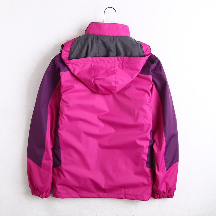 ChaquetWinter Новинка, утолщенный пуховик с капюшоном, сохраняющие тепло, на «Три в одном» аварийного одежда встряхнуть гранул из флиса нидан лыжная куртка для женщин