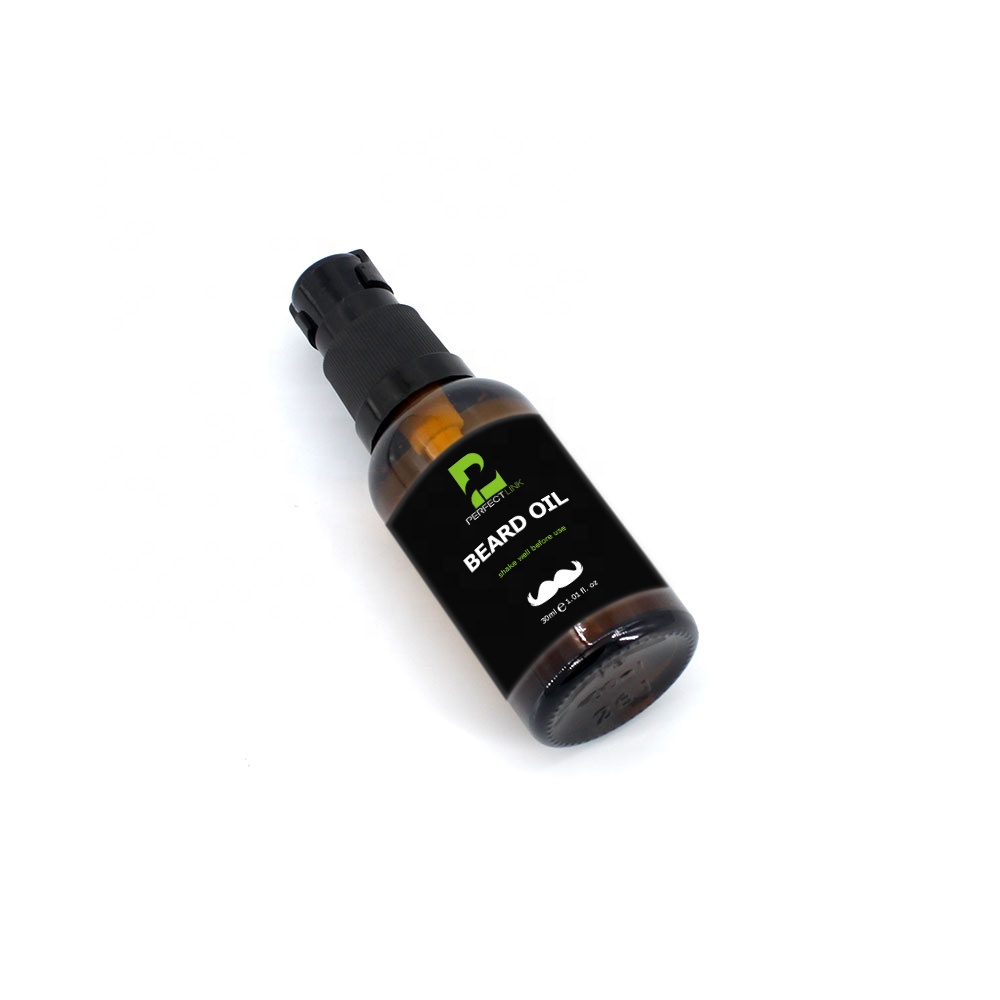 Custom Private Label Best Men Care Beard Growing Oil Natural Organic Vegan Beard Growth Oil