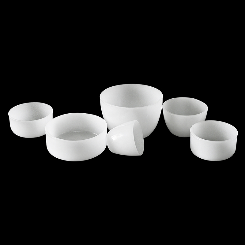 High Temperature All Regular Size Quartz Alumina Melting Ceramic Crucible for laboratory