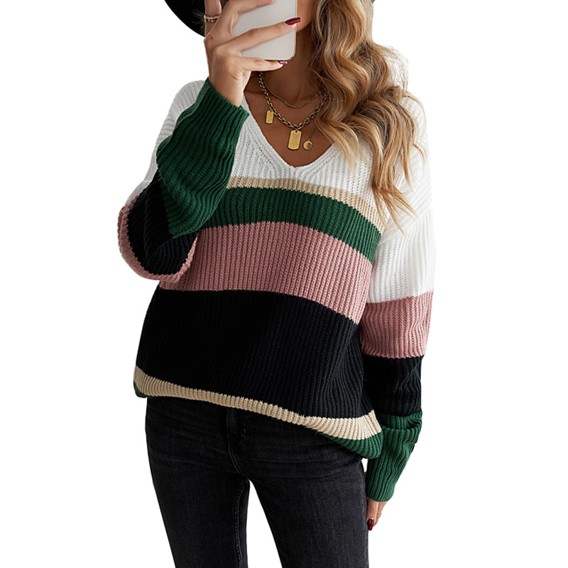 Stylish And Warm Design Long Sleeved Adult Sweaters Plus Size Pull Over Sweater