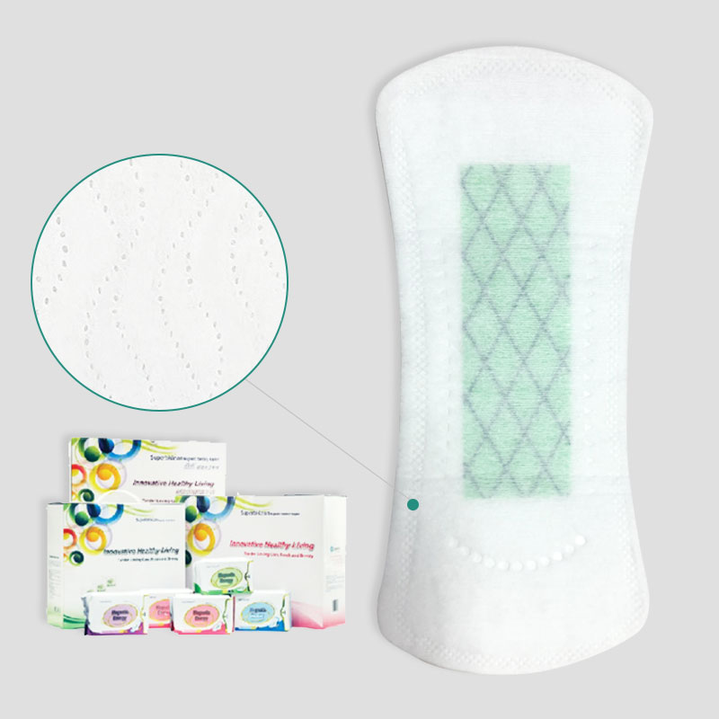 Longrich factory supply lady sanitary napkin 30pcs one bag super absorbent 150mm daily use best anion ladies sanitary pad towel