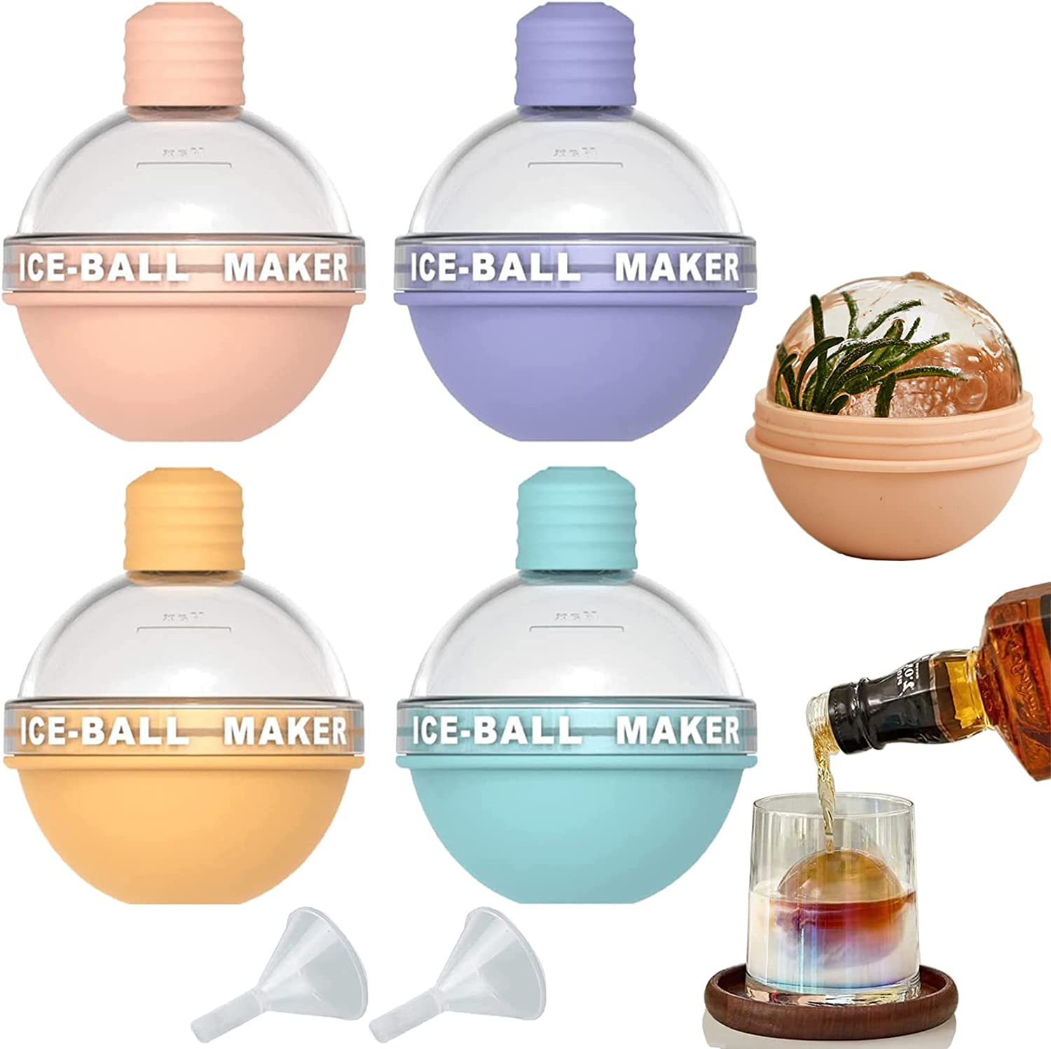 Factory Directly Sale Silicone light bulbs Sphere Ice  ball Cube maker molds
