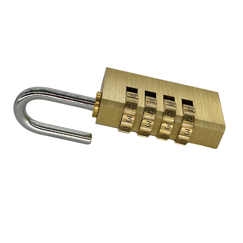 4 Dight Combination Brass Password Padlock Brass Code Luggage Cabinet Padlocks