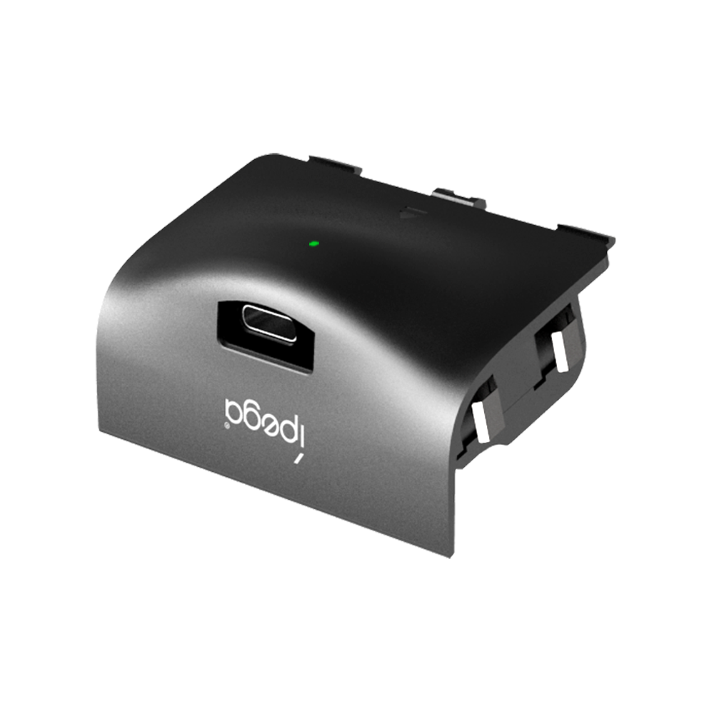 IPEGA Premium Xbox black handle long-lasting rechargeable battery