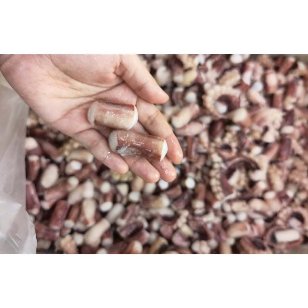 Морепродукты, ЗАМОРОЖЕННЫЙ КУБИК кальмара для рынка Таиланда