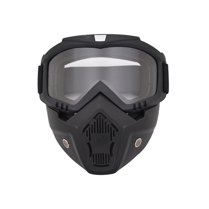 Motorcycle face shield mask Cross-country riding helmet, Glasses against wind and sand