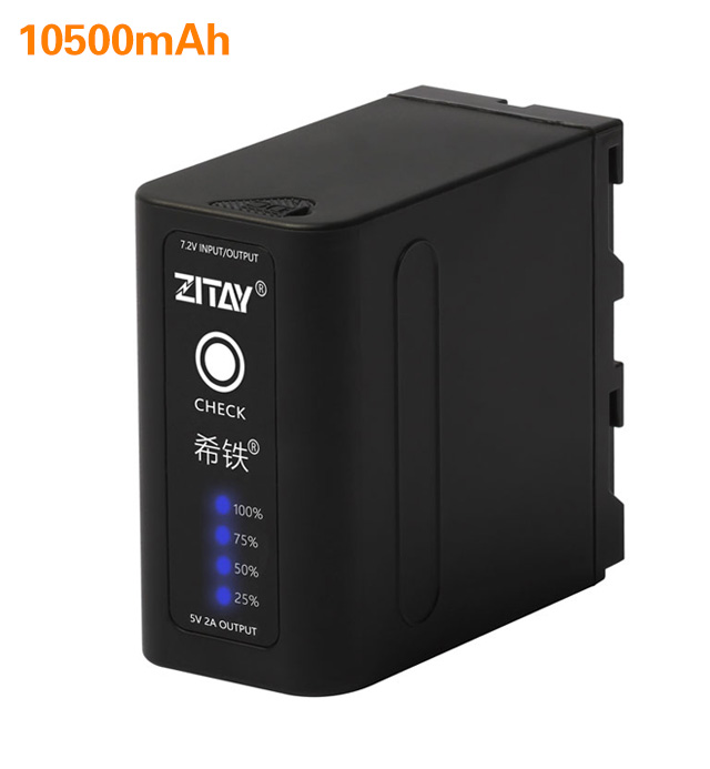 10500 мАч быстрой зарядки USB порт NP-F970 NP F970 батарея для Sony NP-F980 NP-F550 светодиодный свет