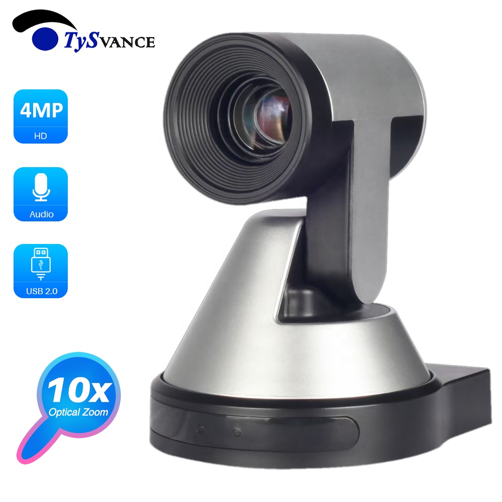 Ultra HD 4MP 10X USB 2,0 PTZ веб-камера HD сетевая Конференц-камера широкоугольная для Skype офисные встречи