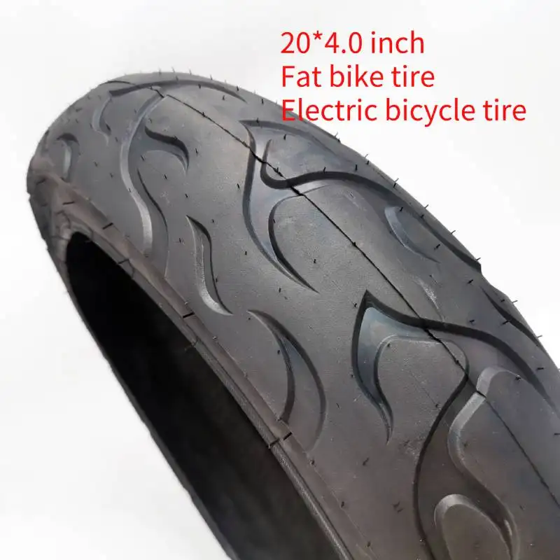 NEW Bicycle Fat Tire 20x4.0 100-406 Beach/Snow/Fat Electric Bike Steel Wired Tyres Cycling Parts Bicycle Accessories