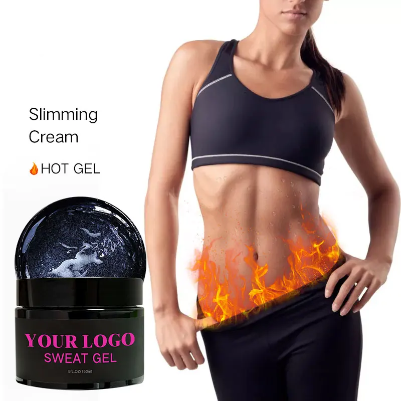 Private Label Natural Organic Body Weight Loss Belly Fat Burner Shaping Anti Cellulite Burning Sweat Hot Slimming Gel