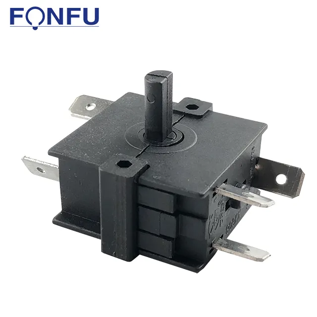 Rotary Switch For Heater Oven Home Appliance Rotary Switch For Fan 16A 250V
