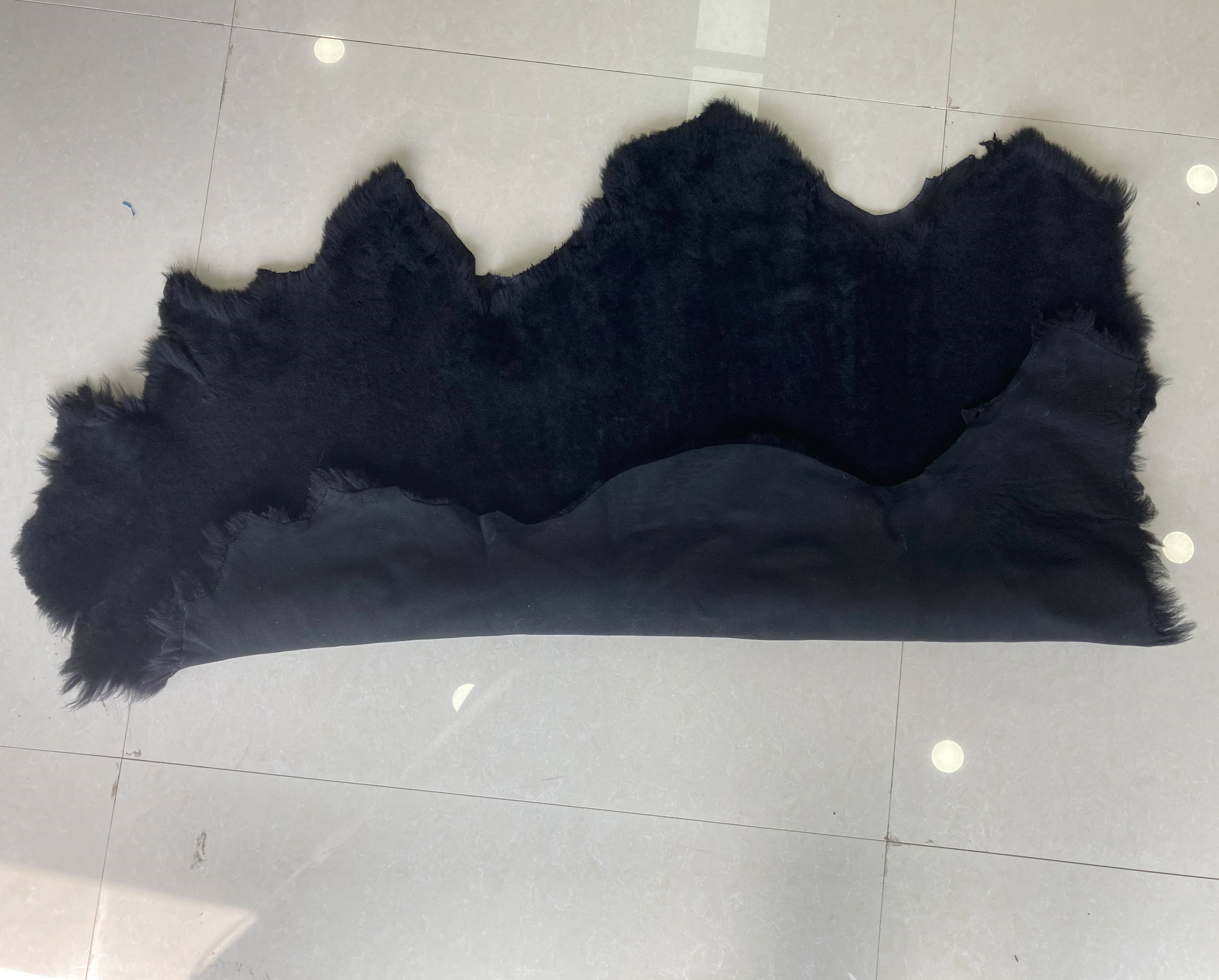 Australia shearling pelt Genuine Lamb Skin Pelts Sheepskin With Fur Double Face Leather