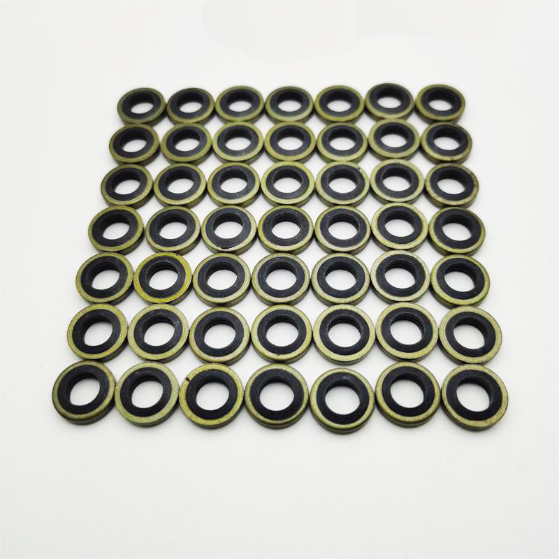 High Quality Metal Piston Bonded Oil Seal Hydraulic Pump Seals Gaskets