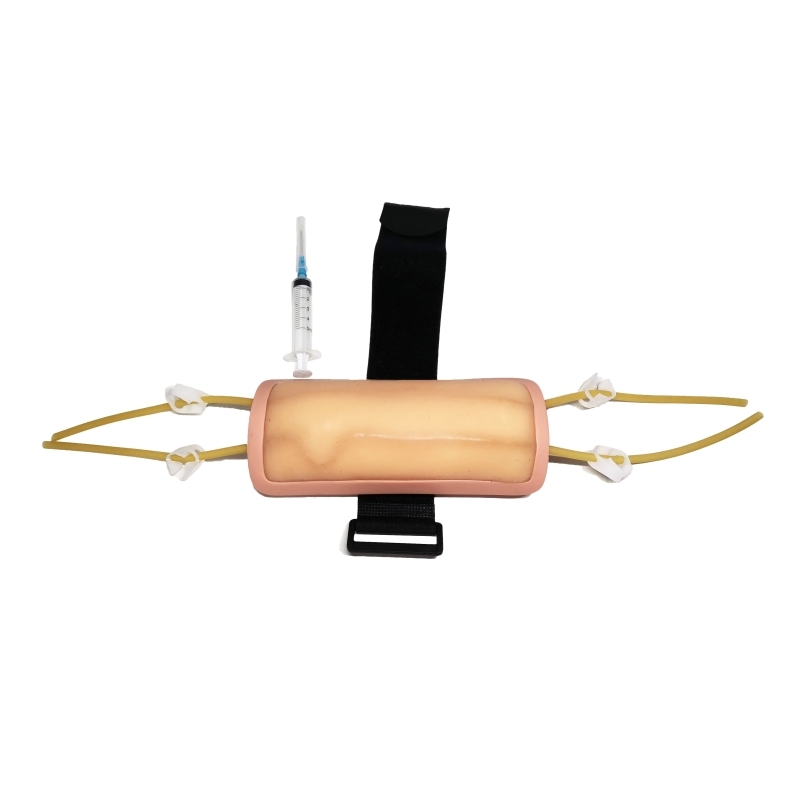Silicone Forearm IV Injection Practice Nurse Training Intravenous Injection Pad Medical Science Schools Wearable Training Tool