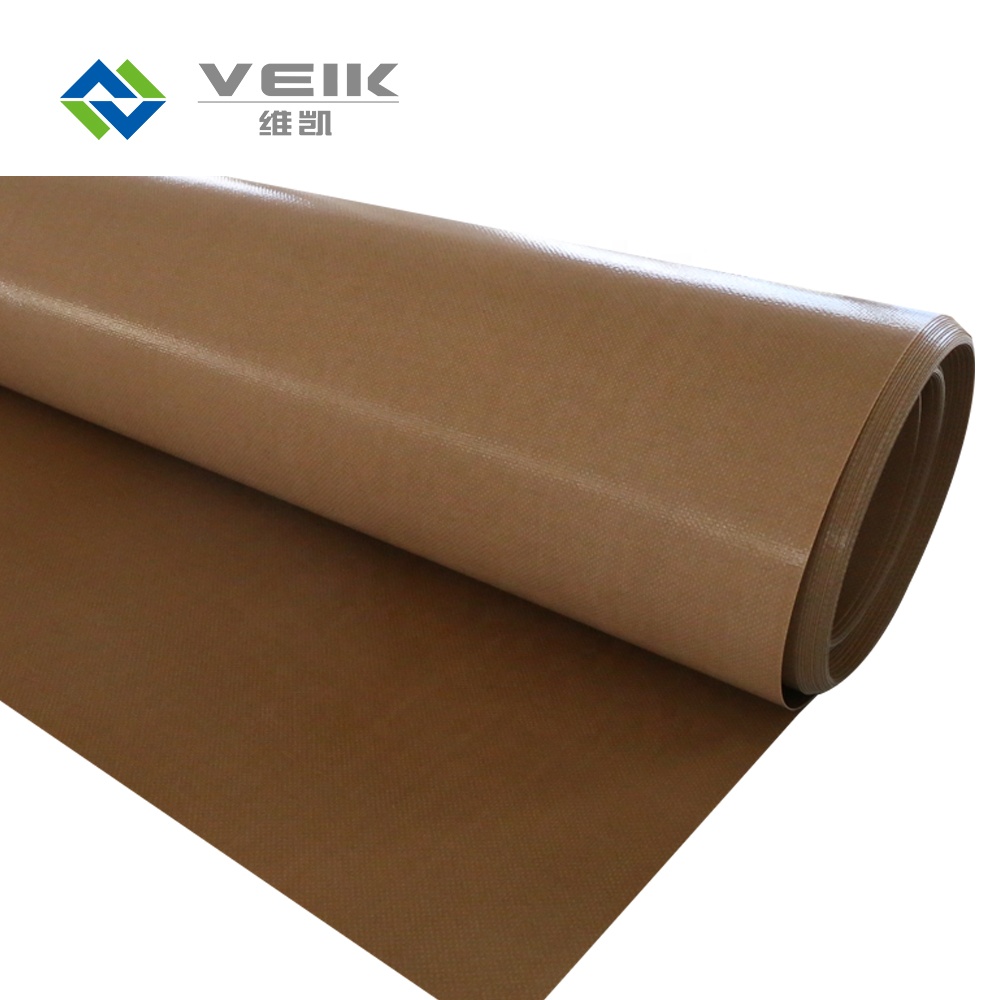 Non adhesive on the surface ptfe coated fiberglass fabric