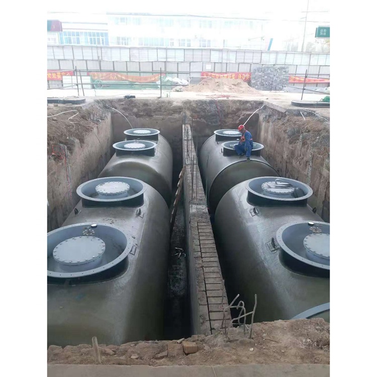 High Safety 15000 liter frp double-layer oil purification tank stoarge