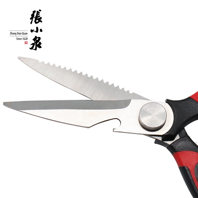 Custom Handle Color Multiple Use Heavy Duty Anti Rust Strong Kitchen Shears Scissors