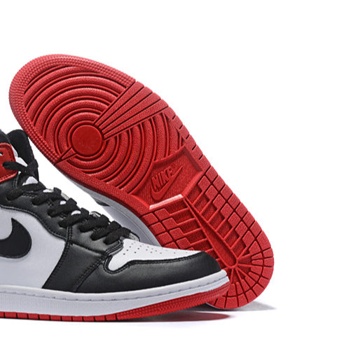 High Quality AJ 1 Men Women Chicago Sneakers Black Toe Leather Sports Basketball Shoes for Men
