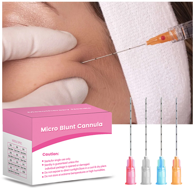 Wholesale Factory 25g 50mm 70mm No Pain Injection Blunt Cannula needle