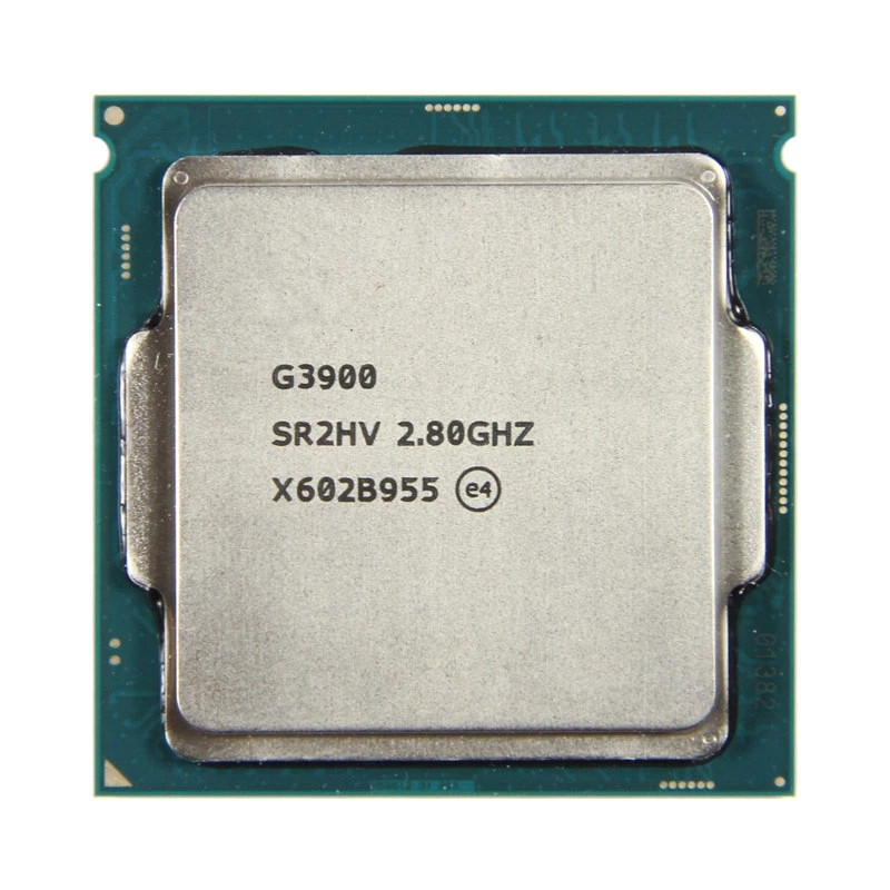 Двухъядерный процессор G3900 2,8 ГГц 2 Мб кэш-памяти SR2HV LGA1151
