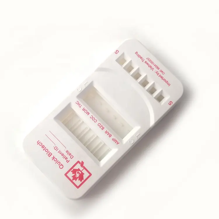 5 панельных медицинских препаратов для быстрого тестирования с маркировкой CE, пустая кассета