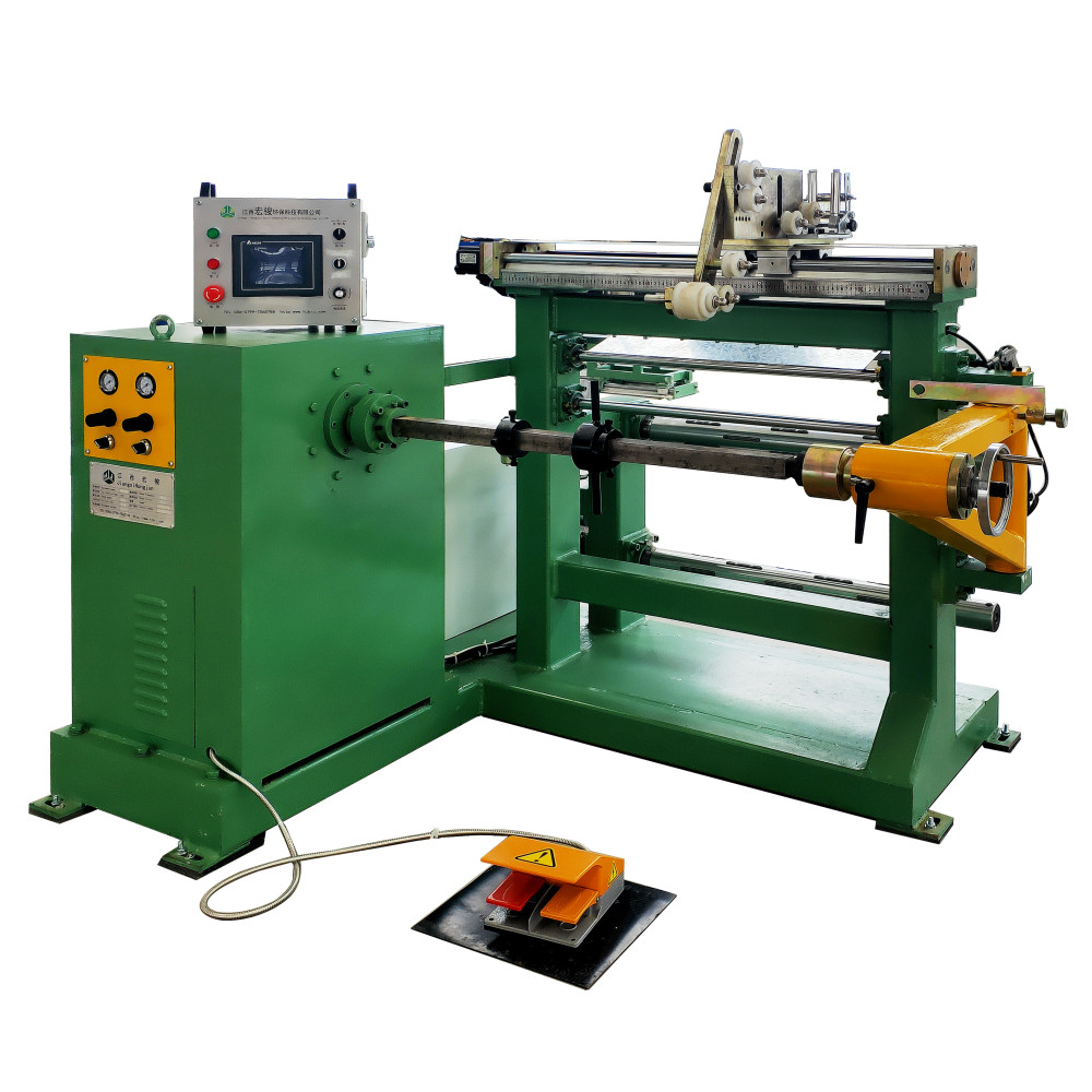 ZBR-800 High Quality Automatic Transformer Foil Winding Machine for High Voltage Coil Making