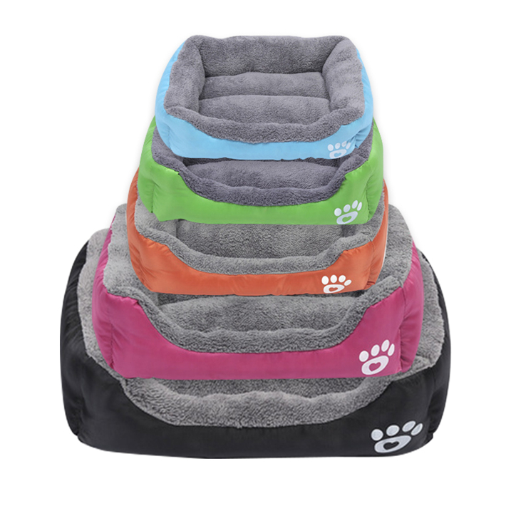 Different yardage custom luxury memory foam pets bed cute cats dogs large fluffy cat dog sofa pet bed